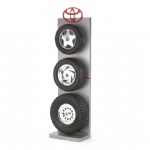 Metal display Stand_TOYOTA